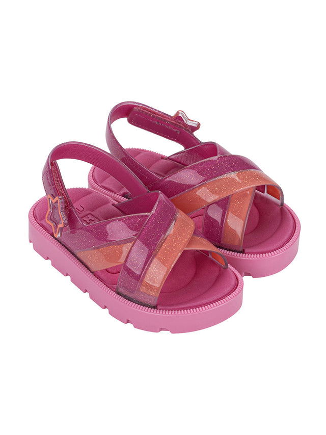 Zaxy Nina Rainbow Sand Baby - Flowers Pink/Orange
