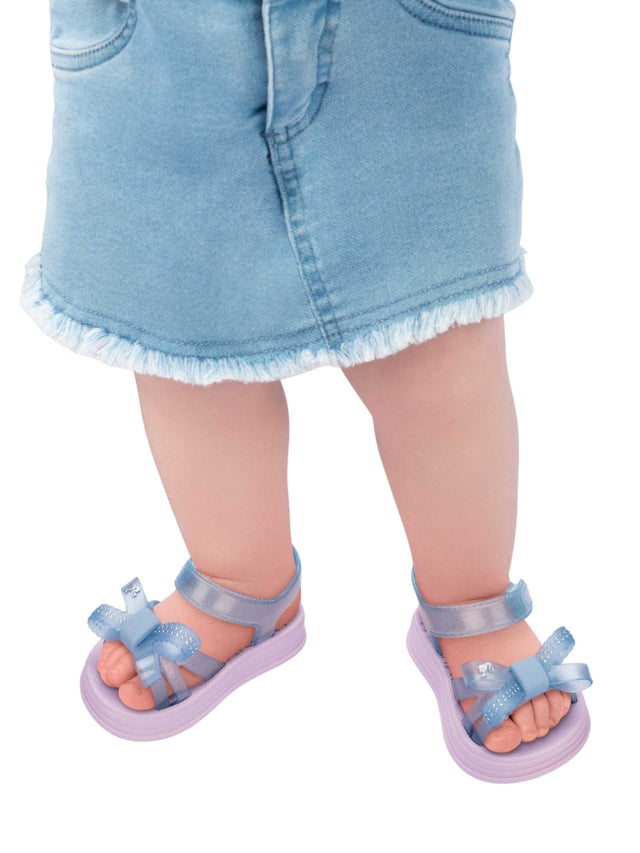 Zaxy Nina Barbie Soft Pink Sandal Baby - Pink/Pearly Blue