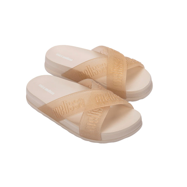 Mini Melissa Cozy Slide M Love II for Kids and Teens