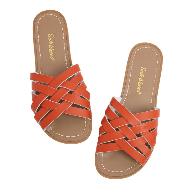 Salt-Water Retro Slide (Ladies) - Paprika