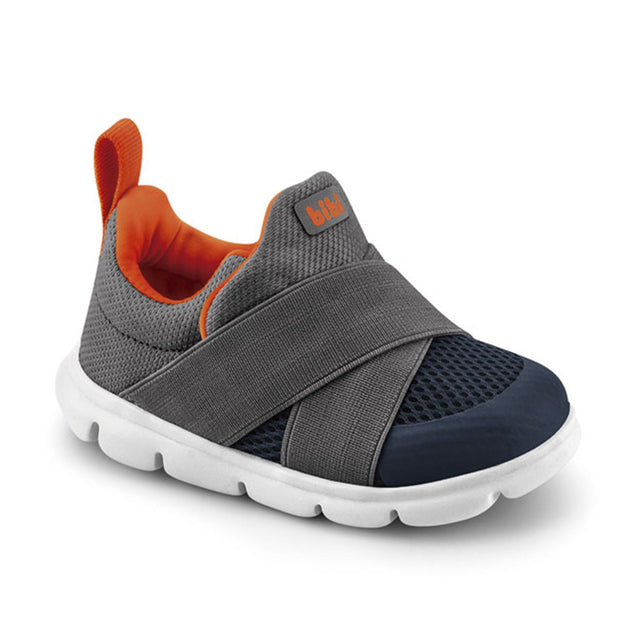 Bibi - ENERGY Baby Slip-on Sneakers - Graphite/Navy