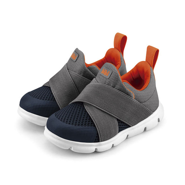 Bibi - ENERGY Baby Slip-on Sneakers - Graphite/Navy