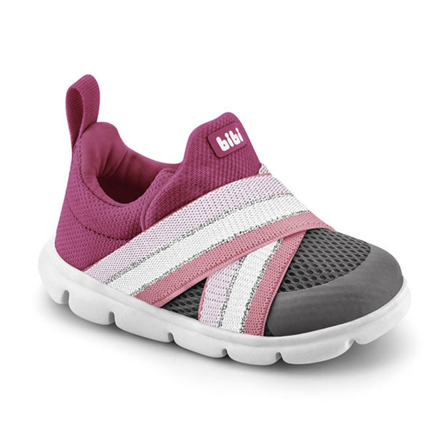 Bibi - Energy Baby Slip-on Sneakers - Pink New/Graphite