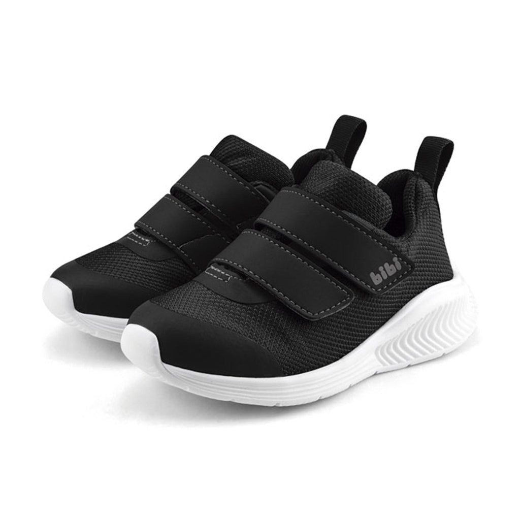 Bibi Fly Baby Double Velcro Sneakers Black/Graphite The