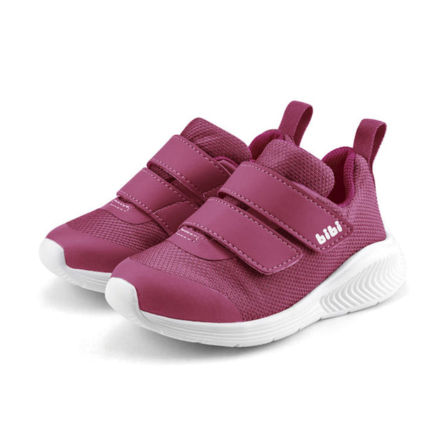 Bibi - Fly Baby Double Velcro Sneakers - Hot Pink