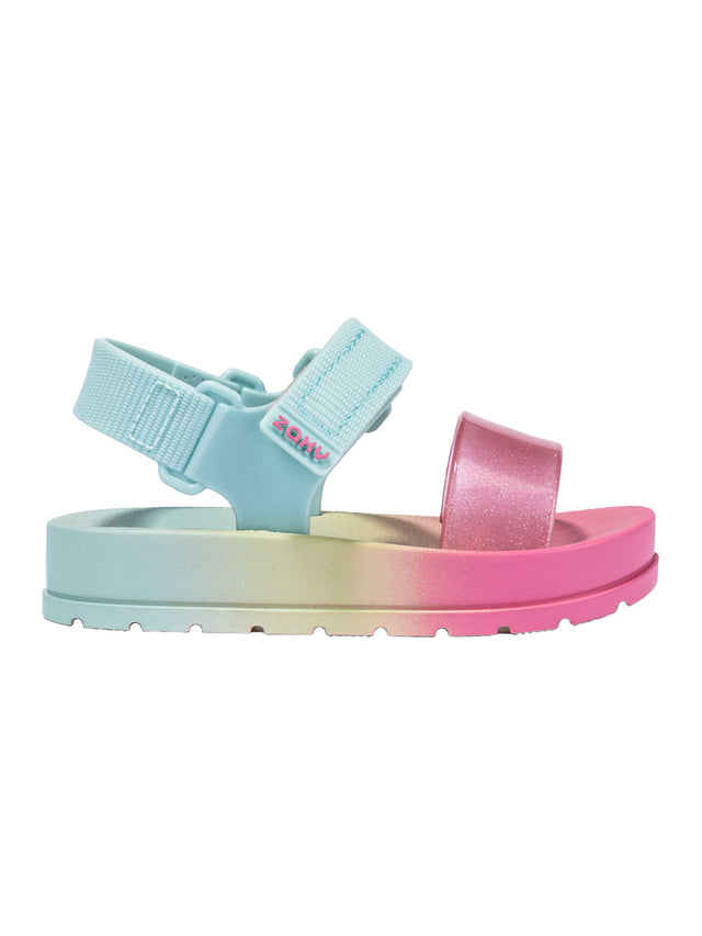 Zaxy Nina Moderninha Baby - Light Green / Glitter Pink