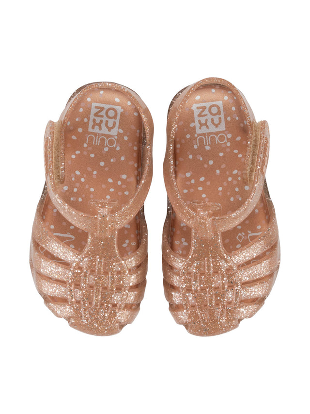 Zaxy Nina Fofura Sand - Light Brown/Glitter