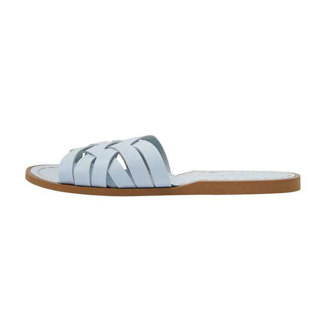 Salt-Water Retro Slide (Ladies) - Light Blue