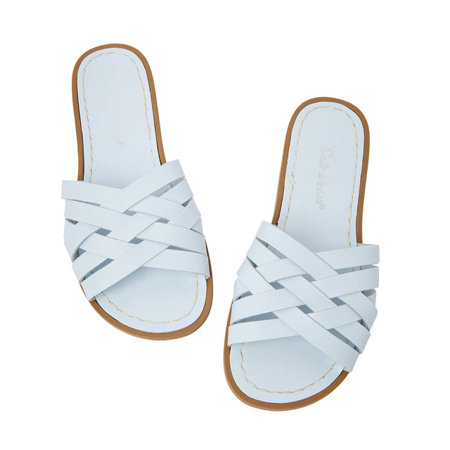 Salt-Water Retro Slide (Ladies) - Light Blue