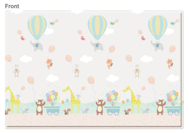 REGULAR Double Sided Play Mat – Hot Air Balloon Alphabet