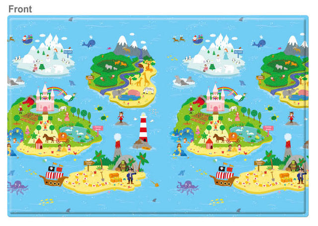 REGULAR Double Sided Play Mat – Magical Island