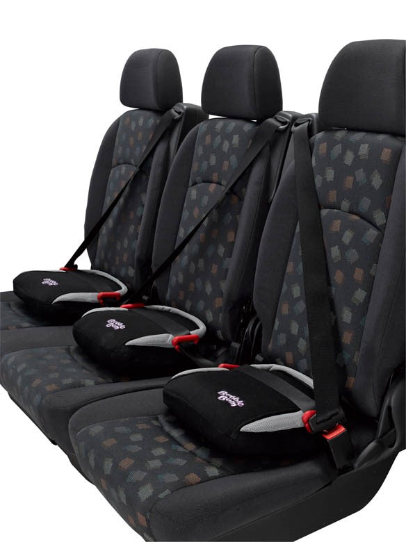 BubbleBum Inflatable Backless Booster Car Seat, Black