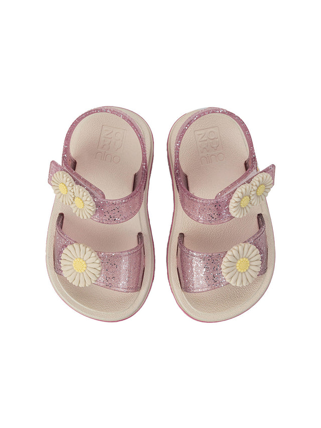 Zaxy Nina Flower Sand Baby - Glitter Off White