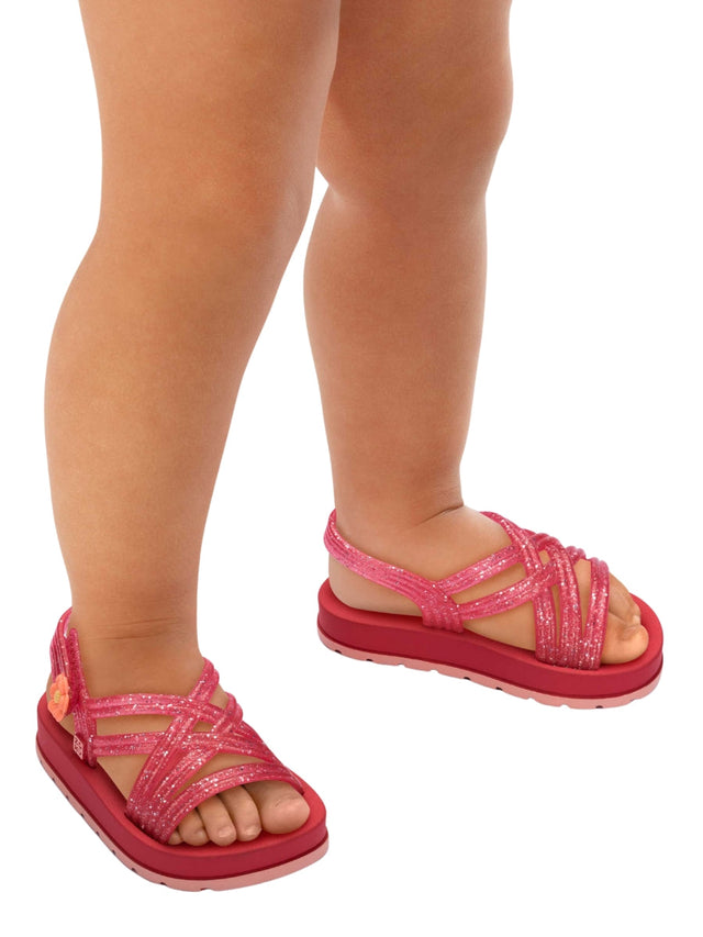 Zaxy Nina Pretty Sand Baby - Dark Pink Glitter