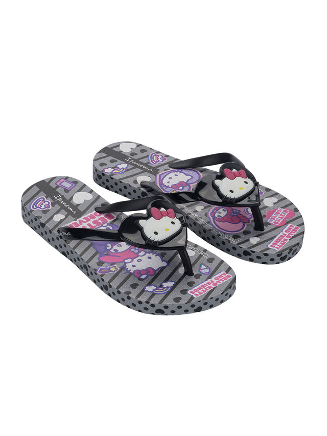 Ipanema Hello Kitty and Friends Kids and Teens - Grey/Black/Pink