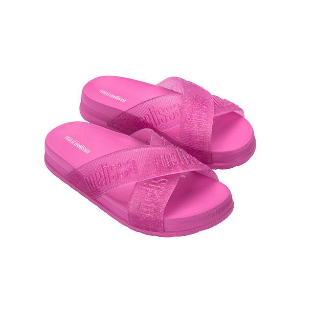 Mini Melissa Cozy Slide M Love II for Kids and Teens
