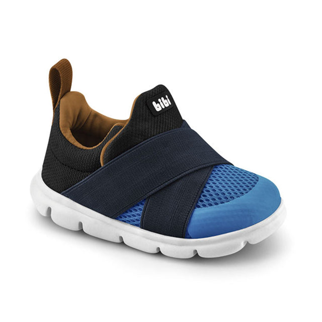 Bibi - ENERGY Baby Slip-on Sneakers - Black/Aqua
