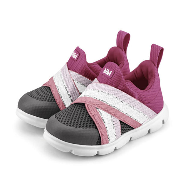 Bibi - Energy Baby Slip-on Sneakers - Pink New/Graphite