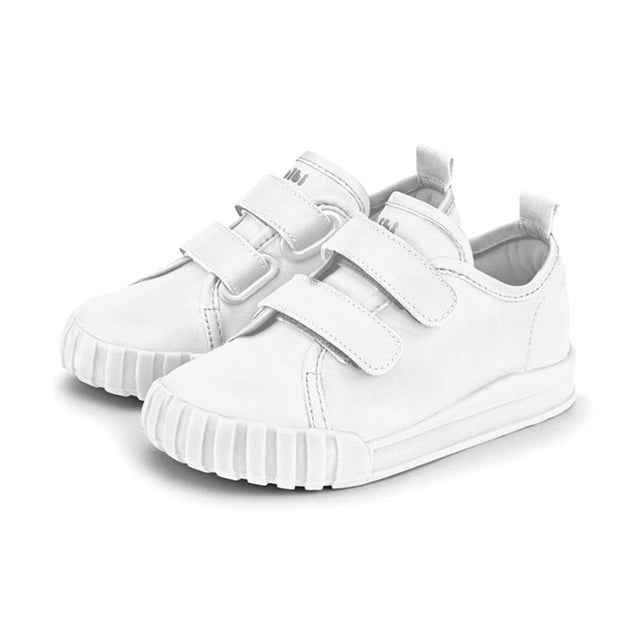Bibi - Comfy Double Velcro Sneakers - White