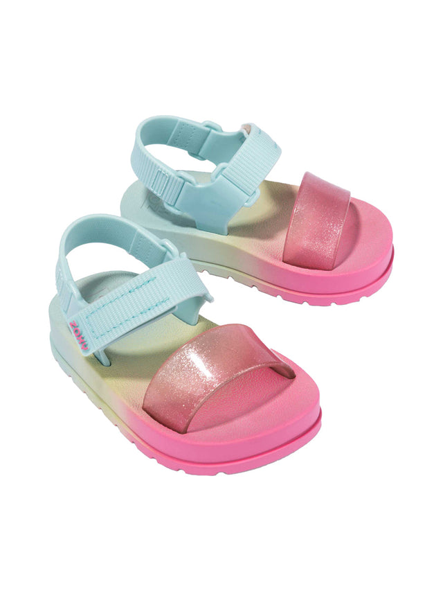 Zaxy Nina Moderninha Baby - Light Green / Glitter Pink