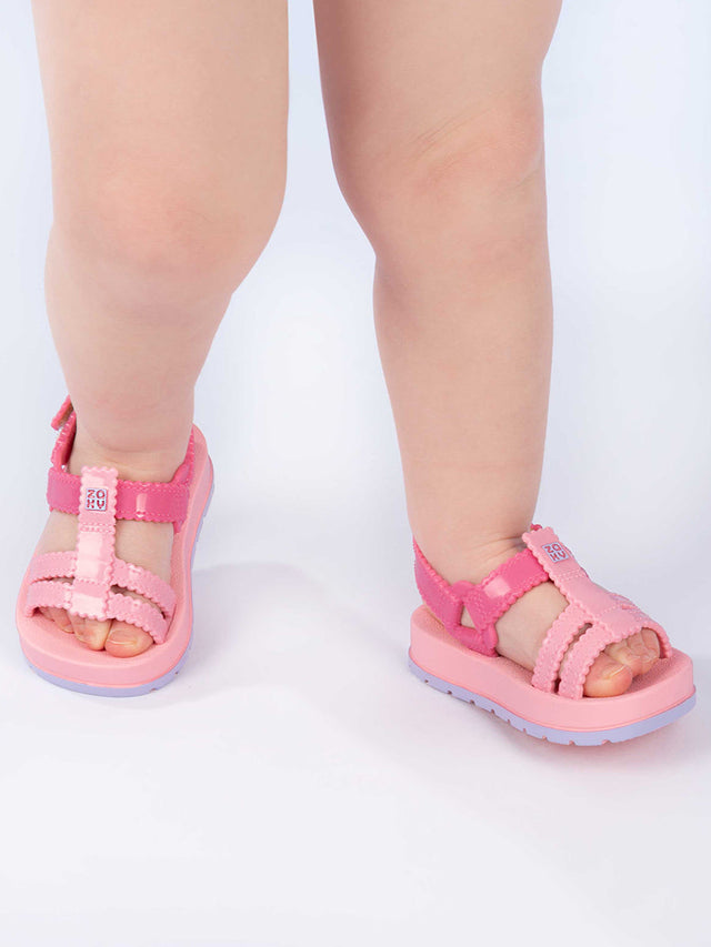 Zaxy Nina Conectada Baby - Pink/Dark Pink