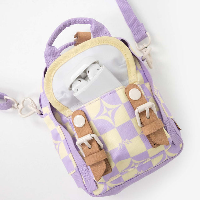 Macaroon Tiny Kaleido Series - Buttery Checked